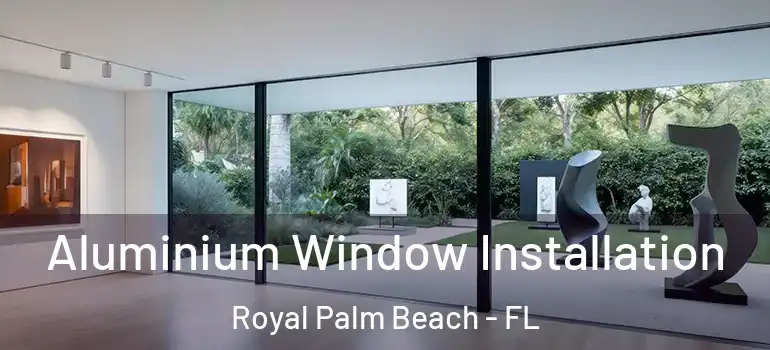 Aluminium Window Installation Royal Palm Beach - FL