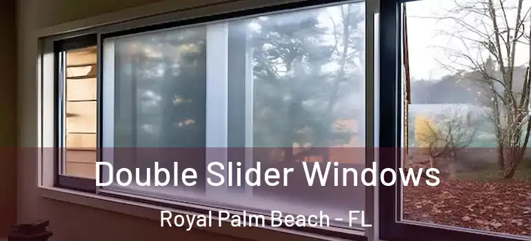 Double Slider Windows Royal Palm Beach - FL