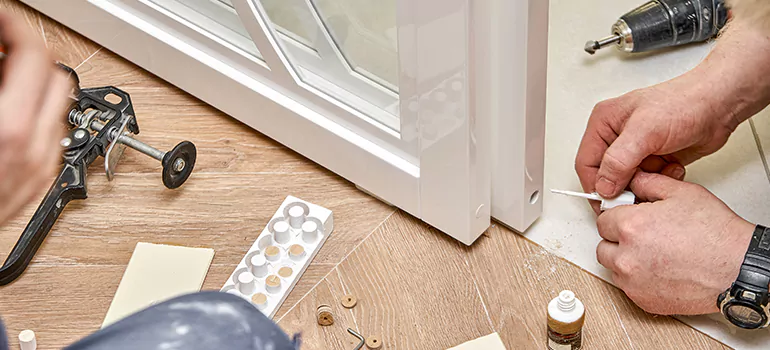 Commercial Aluminum Door Installation in Royal Palm Beach, FL