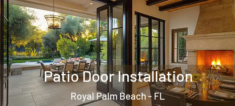 Patio Door Installation Royal Palm Beach - FL