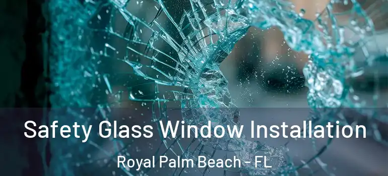 Safety Glass Window Installation Royal Palm Beach - FL