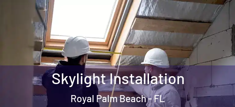 Skylight Installation Royal Palm Beach - FL
