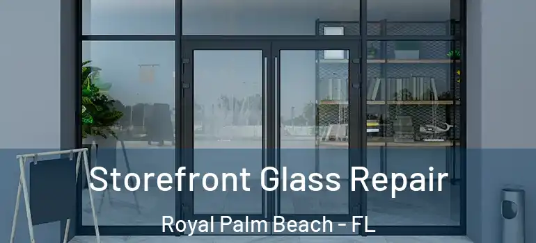 Storefront Glass Repair Royal Palm Beach - FL