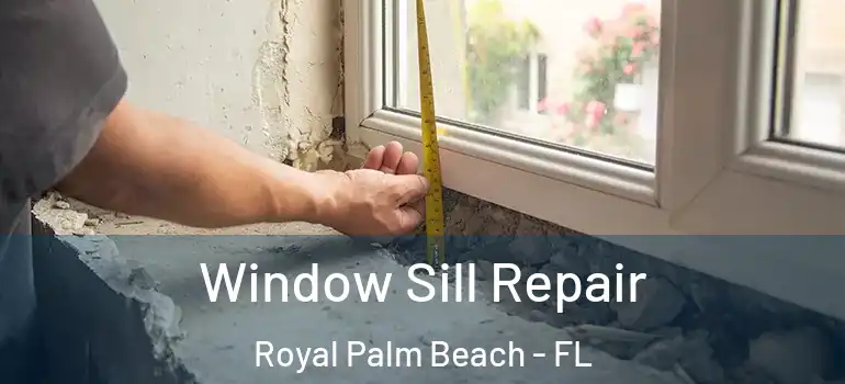 Window Sill Repair Royal Palm Beach - FL