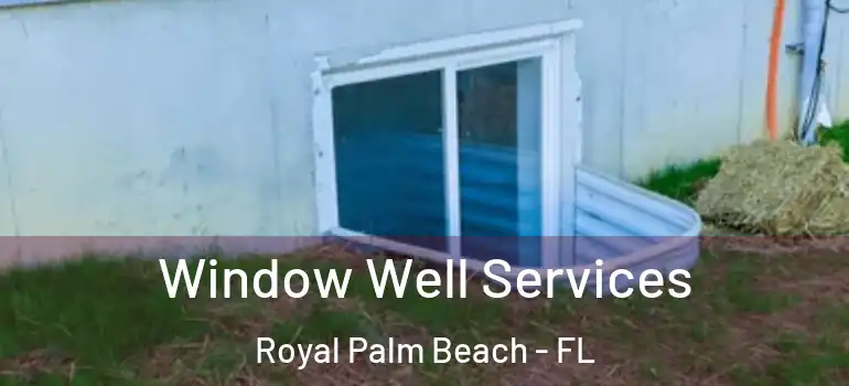 Window Well Services Royal Palm Beach - FL